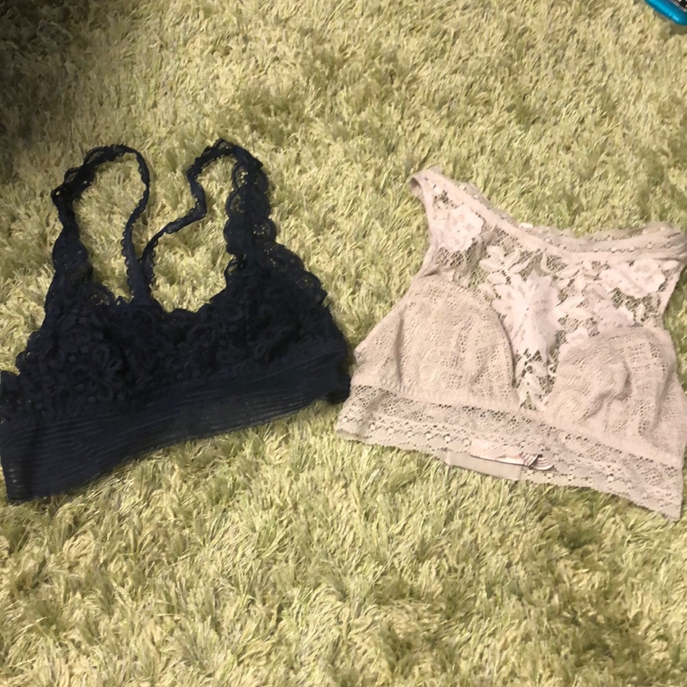 Lace bralett duo